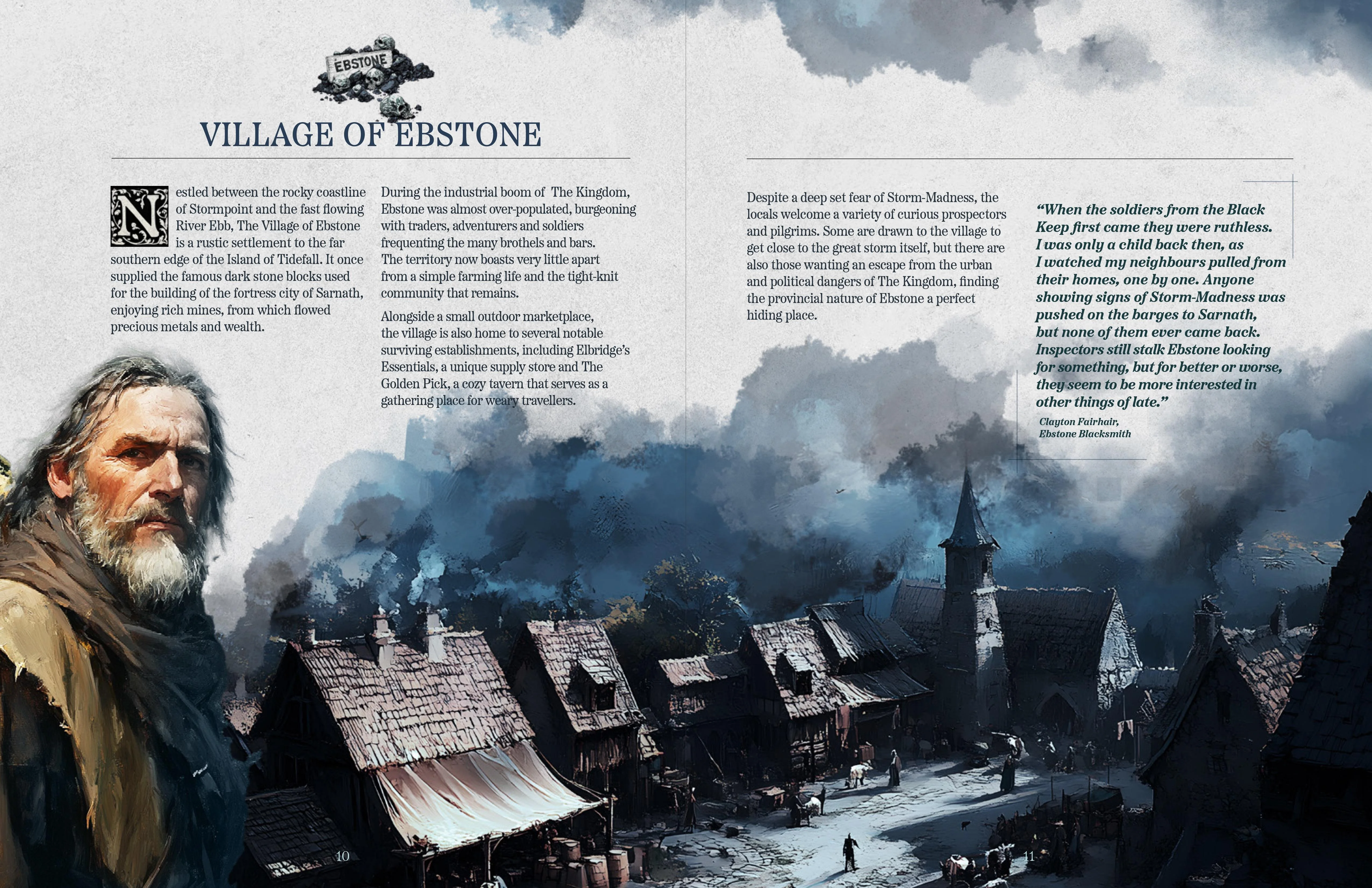 More of our games Lore Book made with AI art! picture 4 of 6