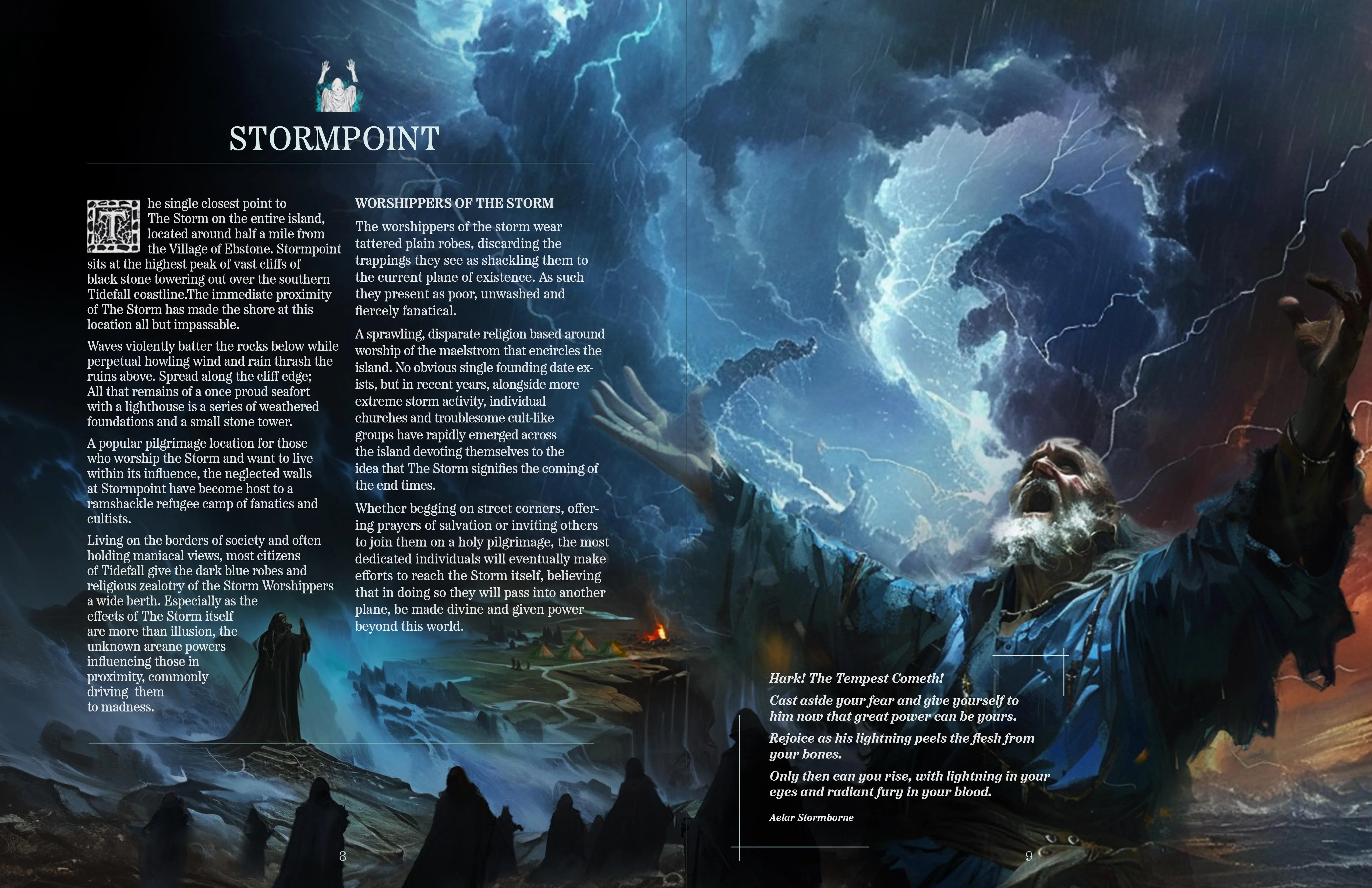 More of our games Lore Book made with AI art! picture 5 of 6