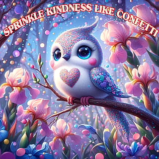 Sprinkle kindness'