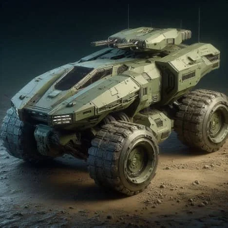 Aby Halo fans here? Been trying to use AI to generate a type of new UNSC vehicle I'm imagining. picture 5 of 5