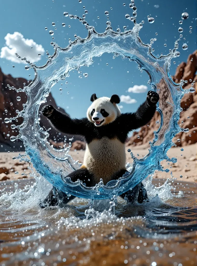 Po's Oasis Aquatic Kung Fu Dance picture 1 of 1