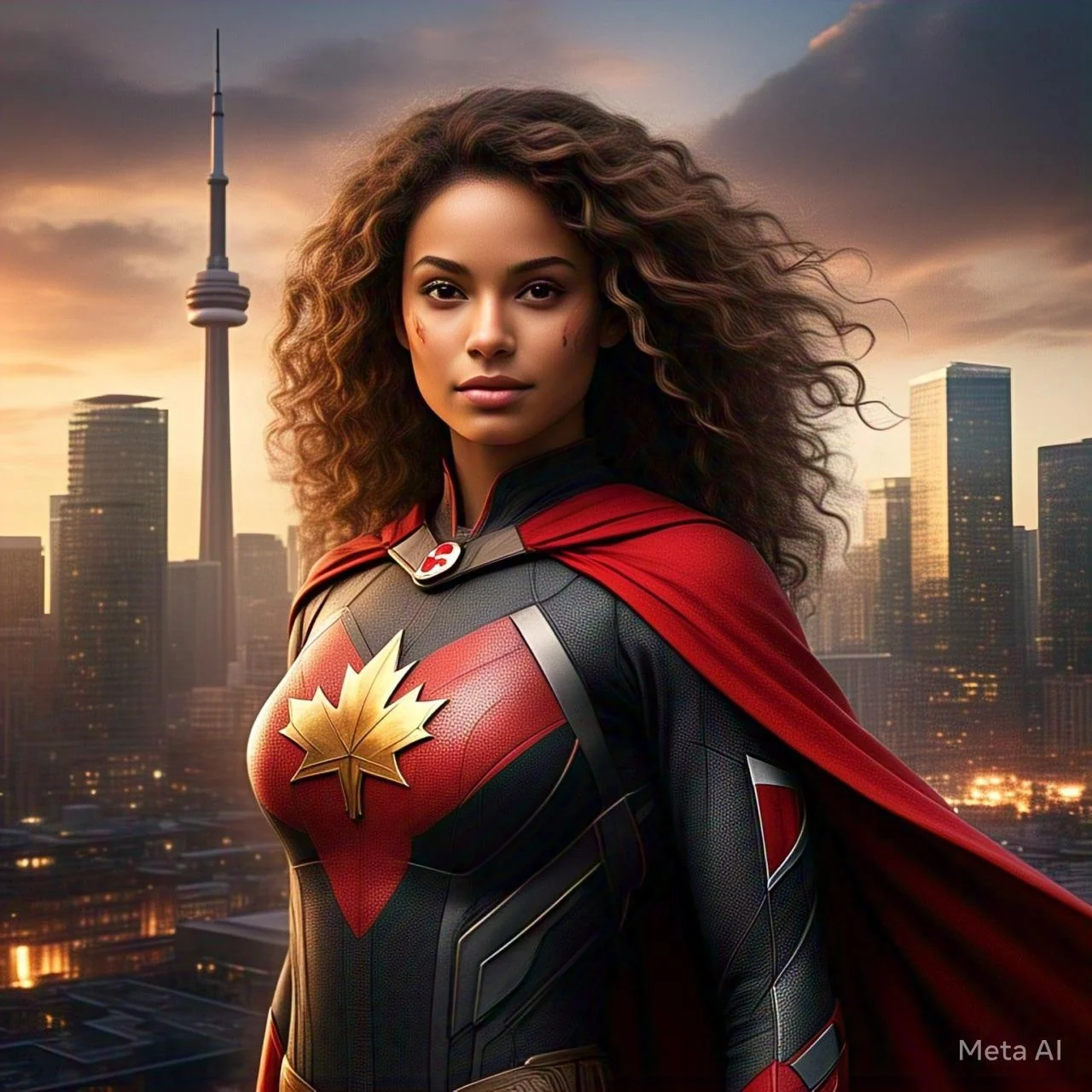 Female superhero’s Canadian. Meta ai. picture 4 of 8