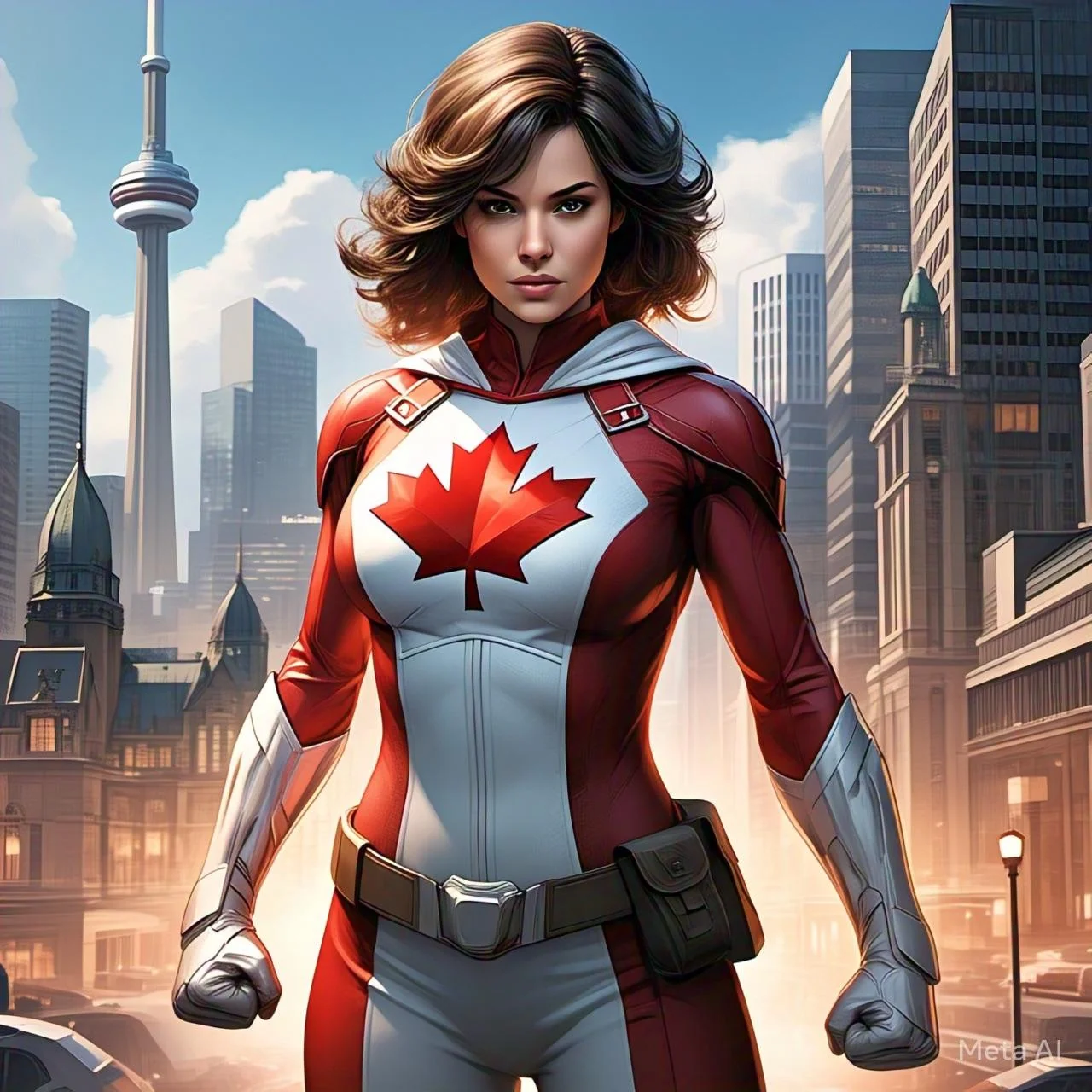 Female superhero’s Canadian. Meta ai. picture 6 of 8