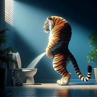 Toilet Trained Tiger'