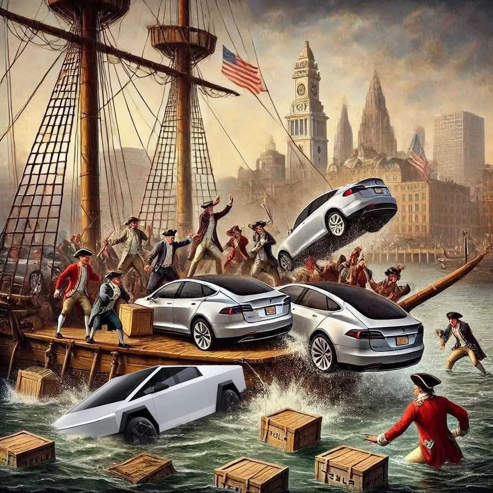 The Boston Tesla Party of 1773—when patriots took a stand! picture 1 of 1