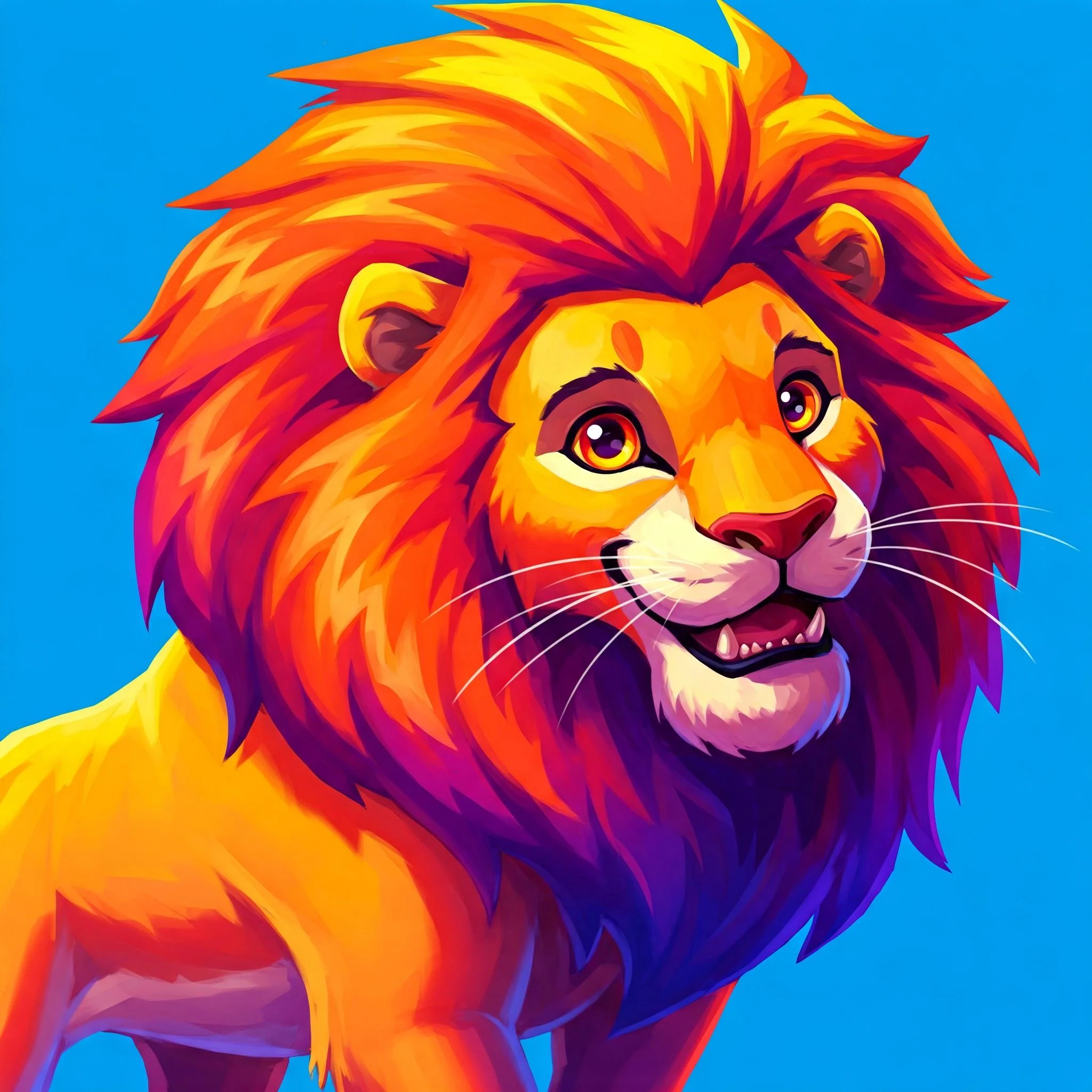 Lion art picture 1 of 1