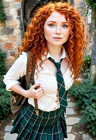 Dark Academia Princess Merida'