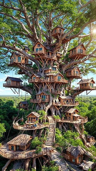 Would you live here ? 🏡🌳'