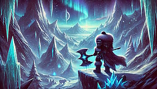 The icy region of Freljord from League of Legends'