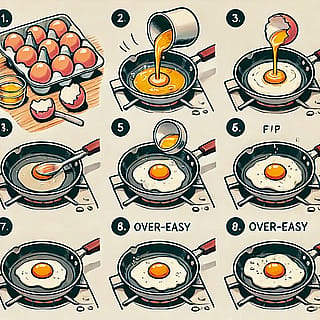 How to cook an egg'