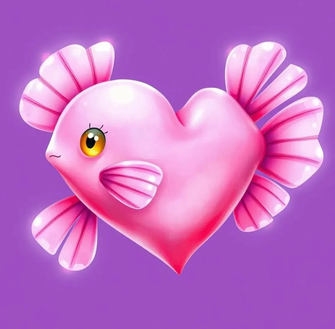 Heart fish picture 1 of 2