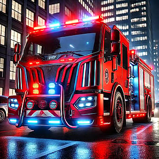 Fire truck'