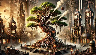 Steampunk Bonsai'