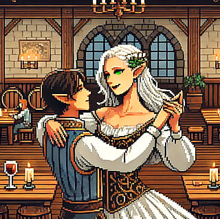 The Lady & The Bard 🍀'