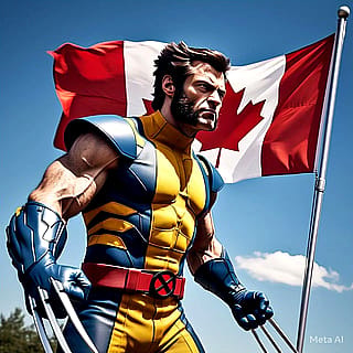 Wolverine he’s a Canadian charter from Alberta Canada makes sense. Meata ai.'