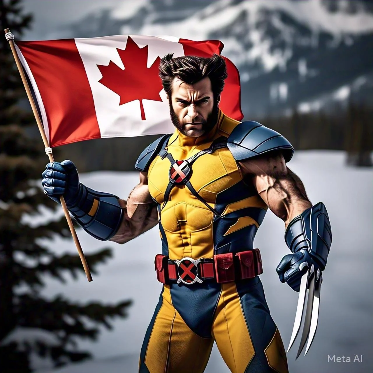 Wolverine he’s a Canadian charter from Alberta Canada makes sense. Meata ai. picture 4 of 4