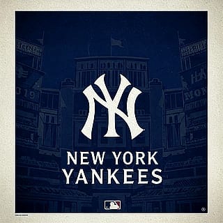 Cleveland Indians and new York Yankees art 😎💙💯⚾'