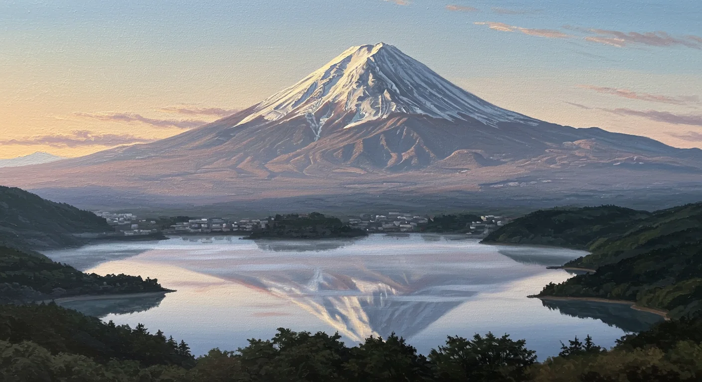 Mt Fuji at dawn picture 1 of 1