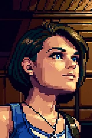 Jill Valentine, NES edition'