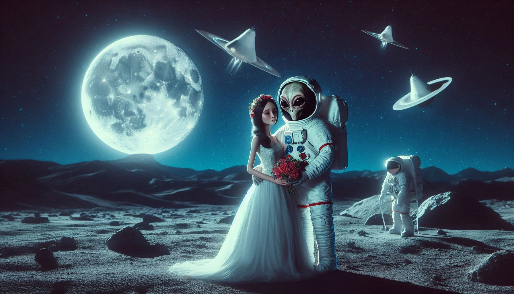 Alien Romance On The Moon picture 2 of 6