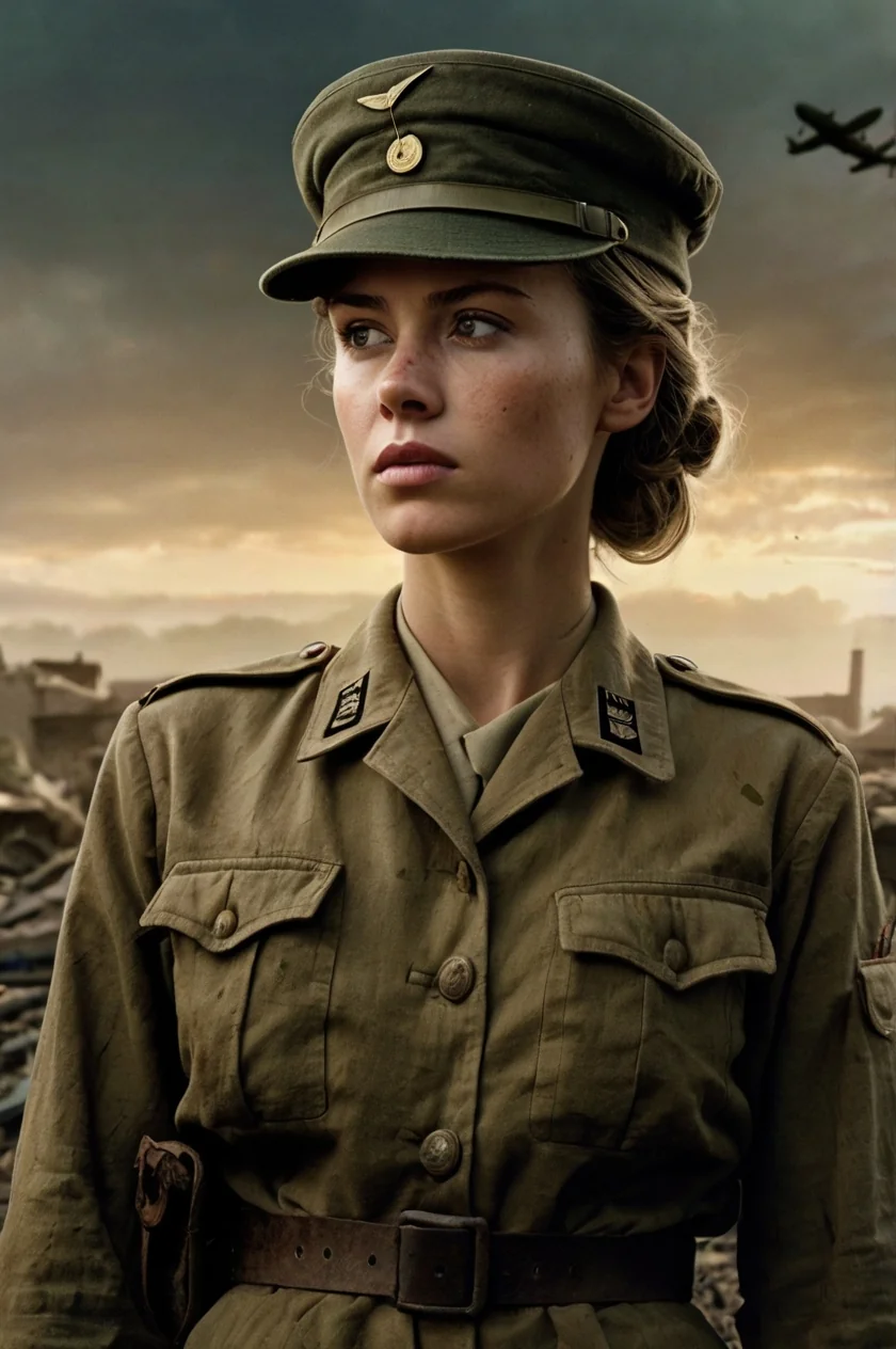 WW2 female soldier picture 5 of 5