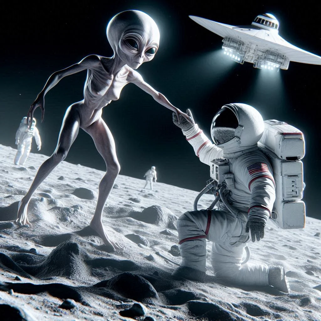 Alien Romance On The Moon picture 6 of 6