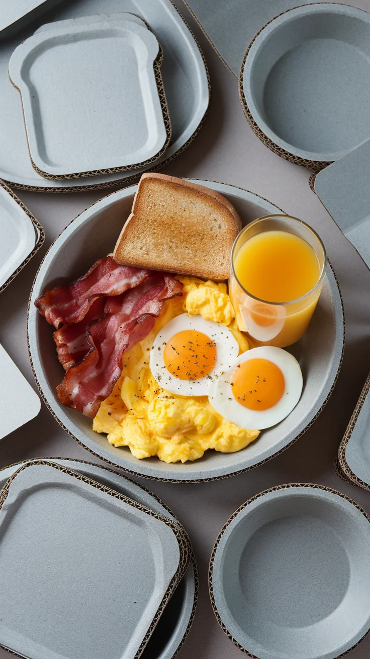 The hotel I stayed at had different breakfasts depending on the price of your room. picture 1 of 4