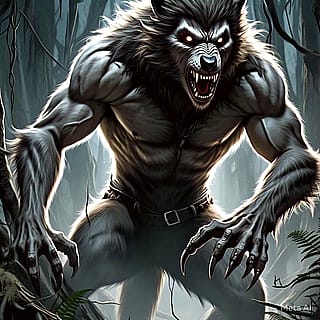 Werewolf’s super scary I love scary like a horror movie .'