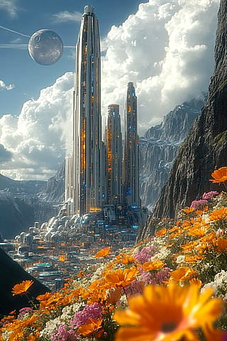 Which futuristic city would you live in?'