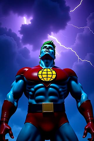 Brandnew Captain Planet images'