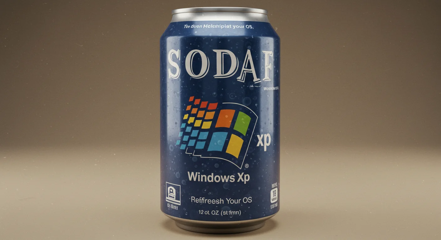 windows xp soda picture 1 of 4