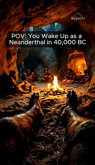 POV: You Wake Up as a Neanderthal in 40,000 BC'