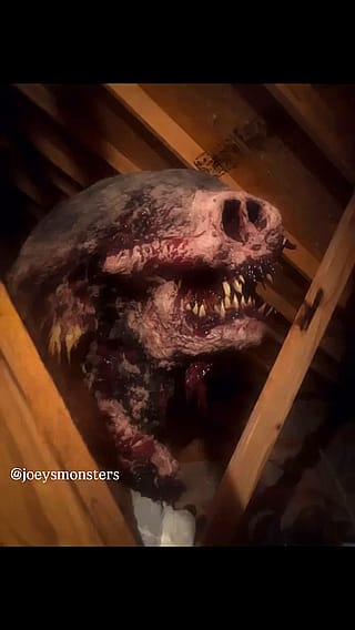 the attic monster is hungry'