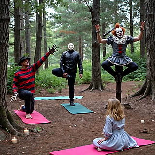 Namaste or Run Away: Horror icons finding their inner peace (or your worst nightmare)'