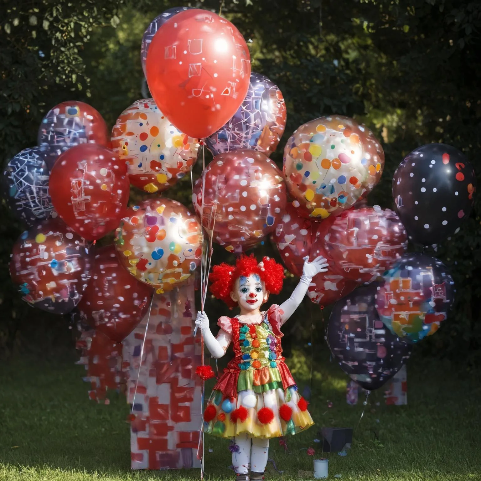 painted balloons for sale picture 1 of 1