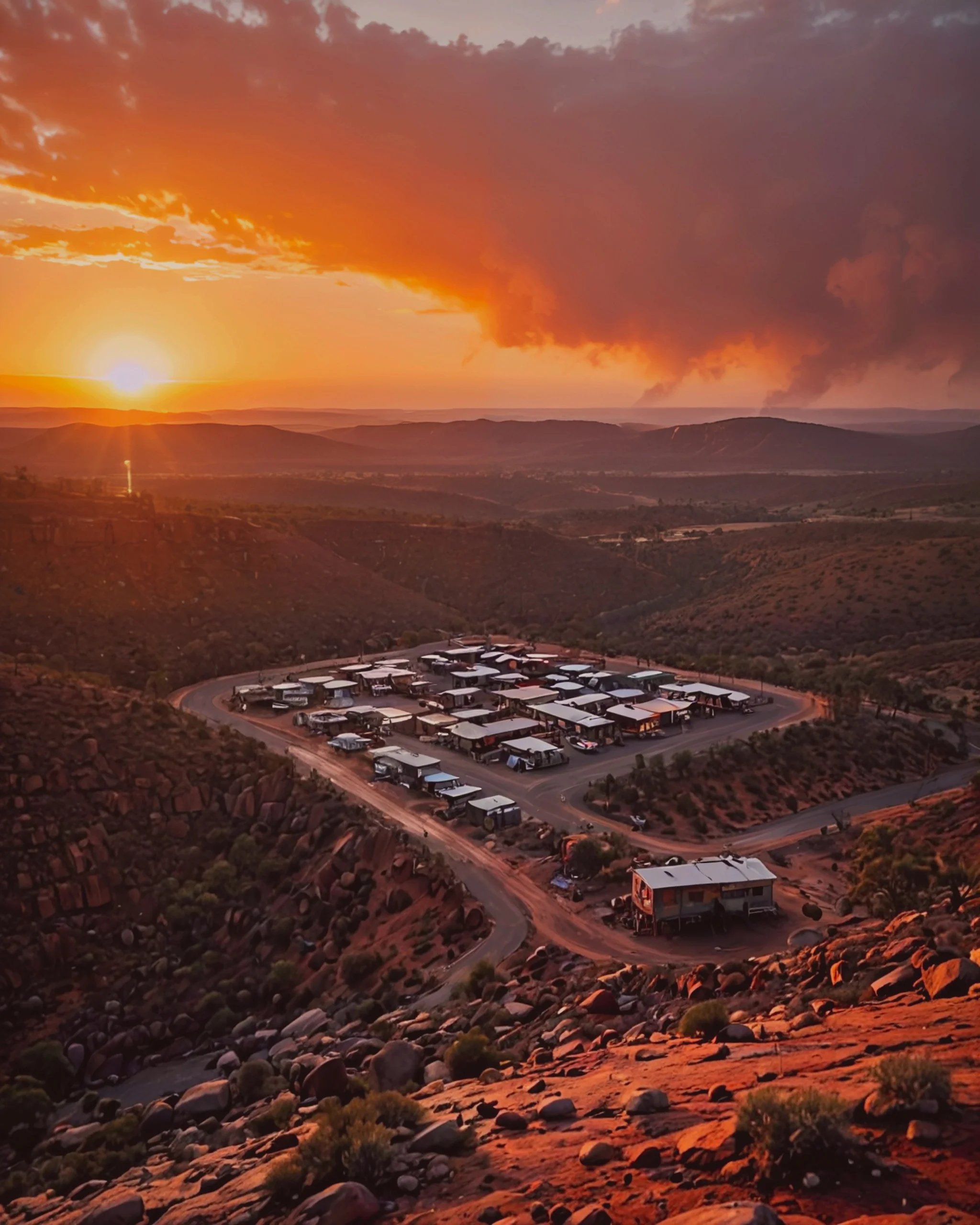 Outback sunrise picture 4 of 6