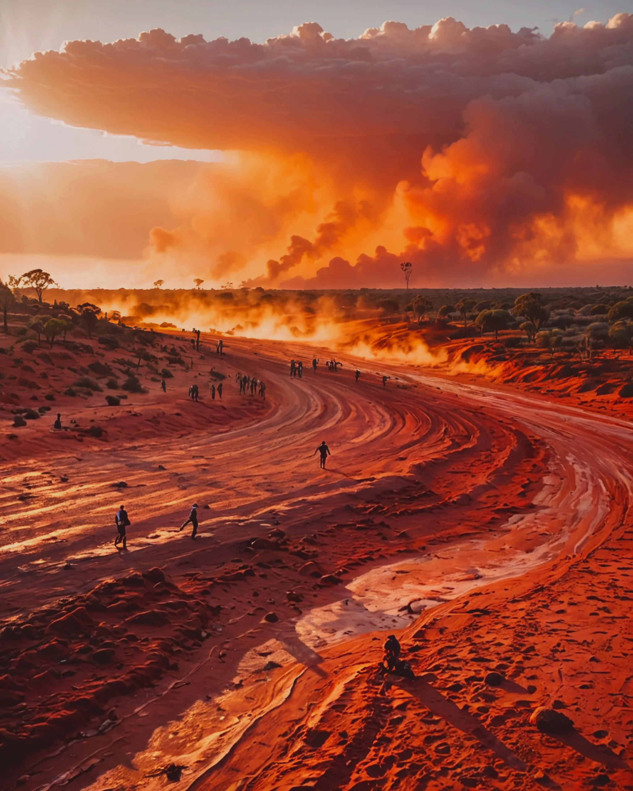 Outback sunrise picture 5 of 6