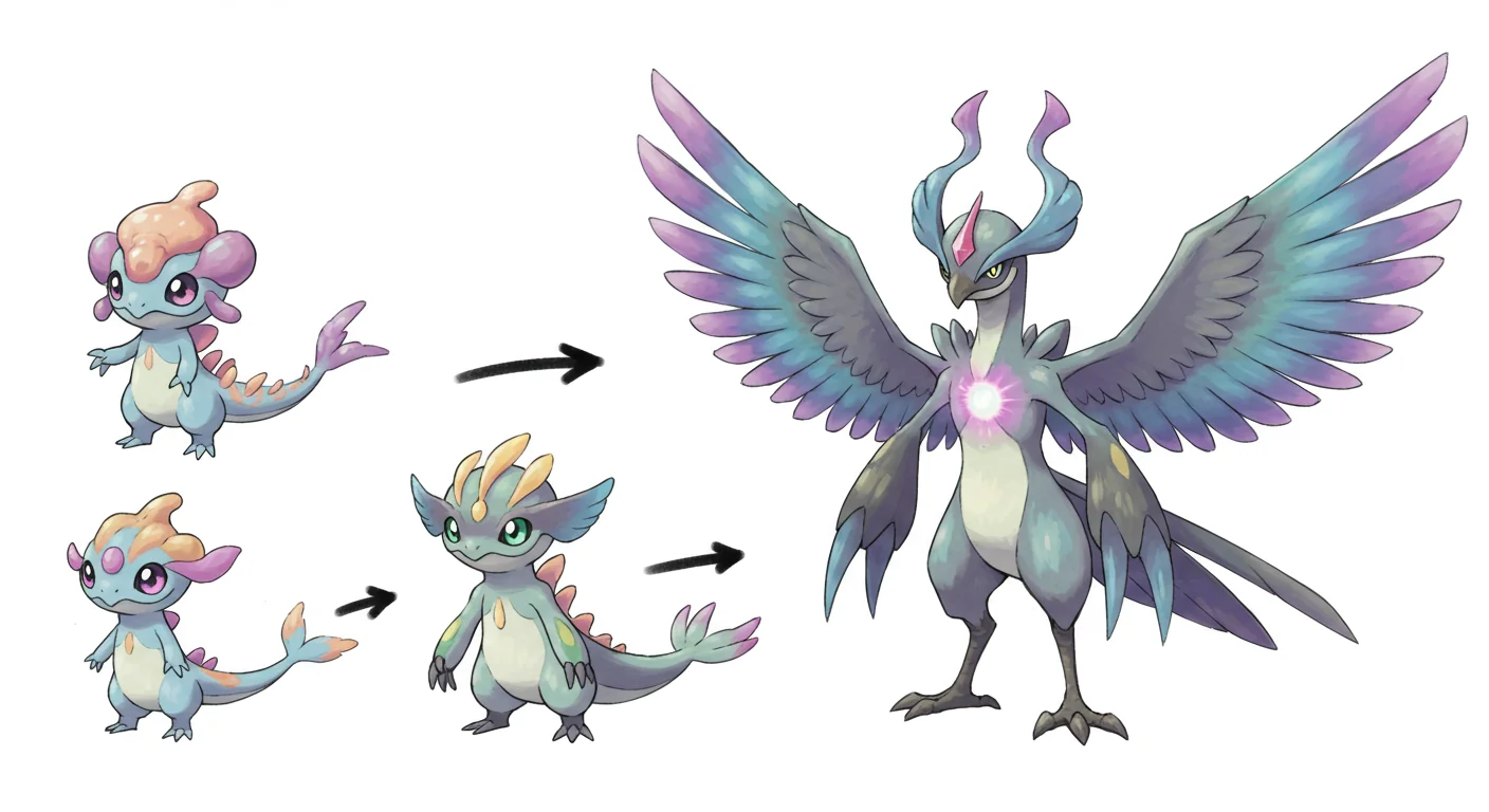Pokemons made by gemini picture 1 of 3