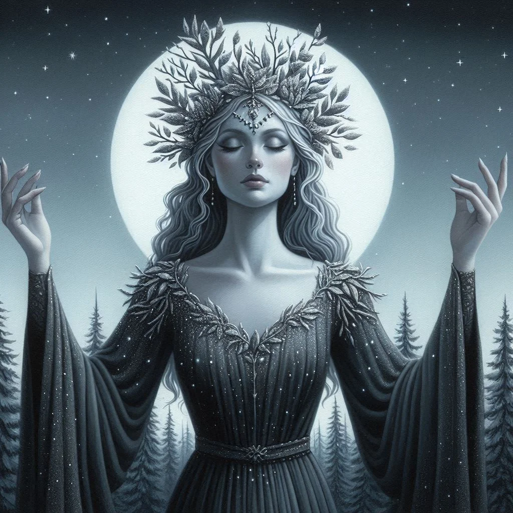 Mythical Godess of the Supermoon, she brings the last one of the year. Let me know your favourite and what you think, thank you.. picture 2 of 3