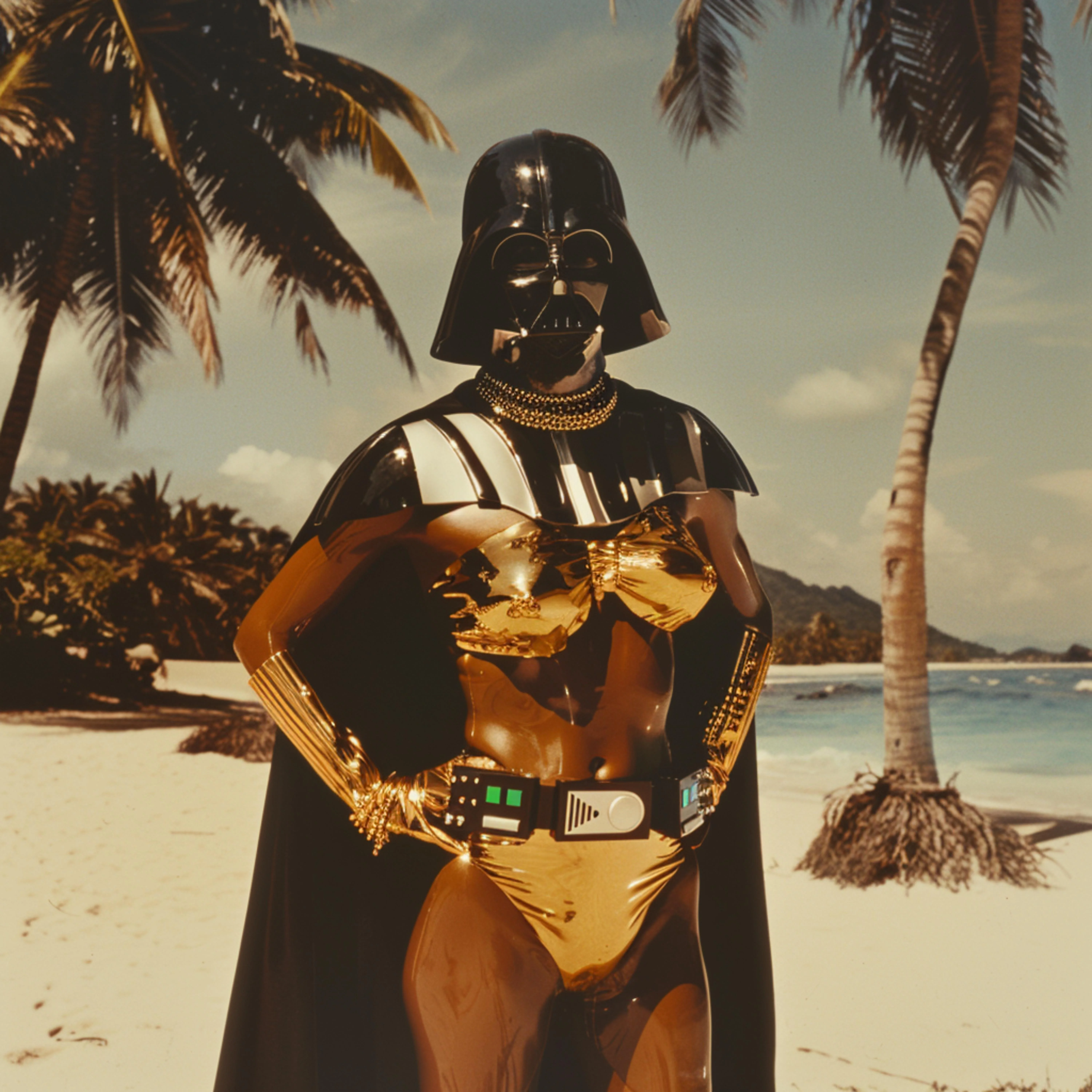 Star Wars in Golden Bikini picture 6 of 6