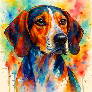 Tree walker coonhound.'