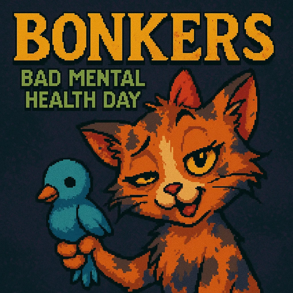 Bonker’s Bad Mental Health Day picture 1 of 1