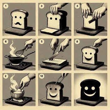 I asked for instructions on how to make toast (dark and gritty) and it told me to summon a shadow demon. picture 1 of 1