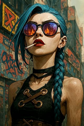 Urban queen Jinx'