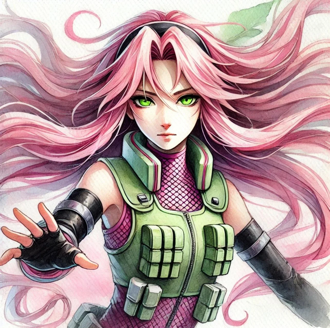 AI Art of Naruto’s kunoichi picture 1 of 8