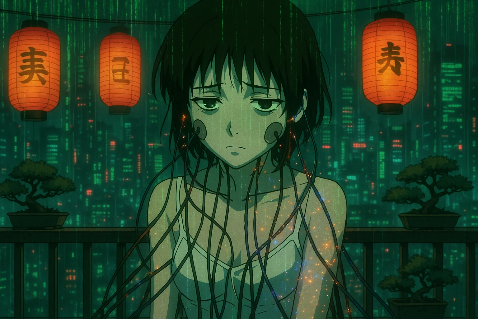 Serial Experiments Lain sub is filled with mentally ill luddites so i post this here picture 1 of 2