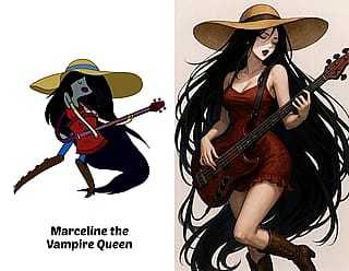If famous characters were animes'