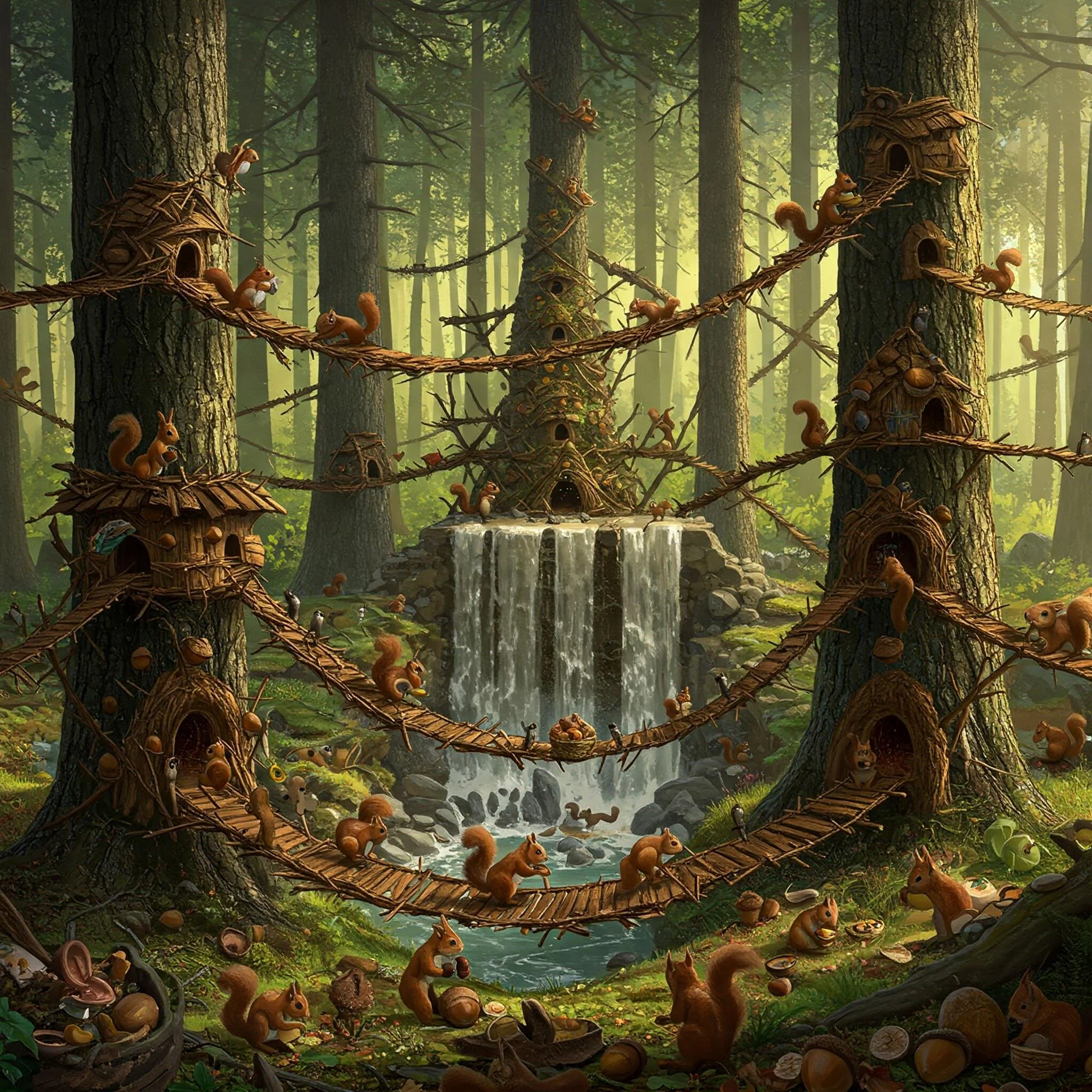 Squirrel civilization infrastructure picture 1 of 1