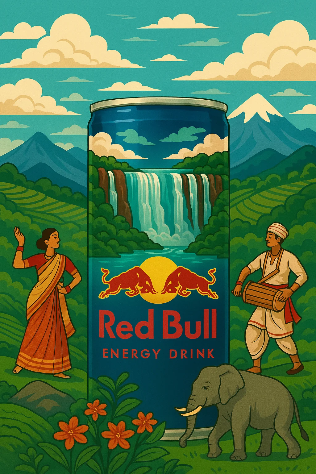 Redbull artwork by AI picture 4 of 5