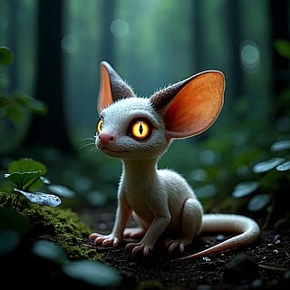 Cute little forest creature'